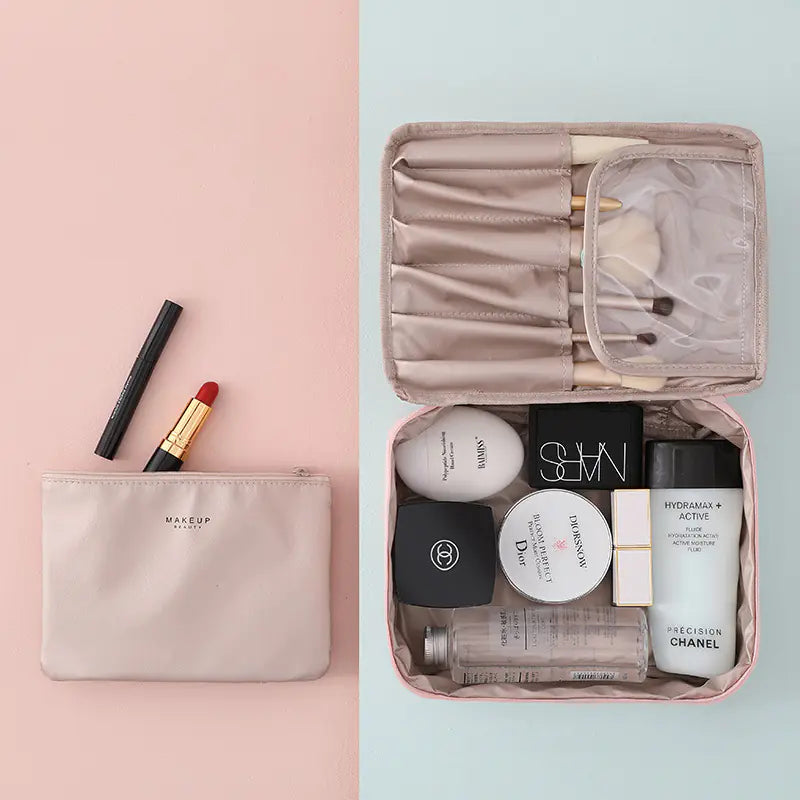 Portable Mini Makeup Bag - Cute and Versatile Design
